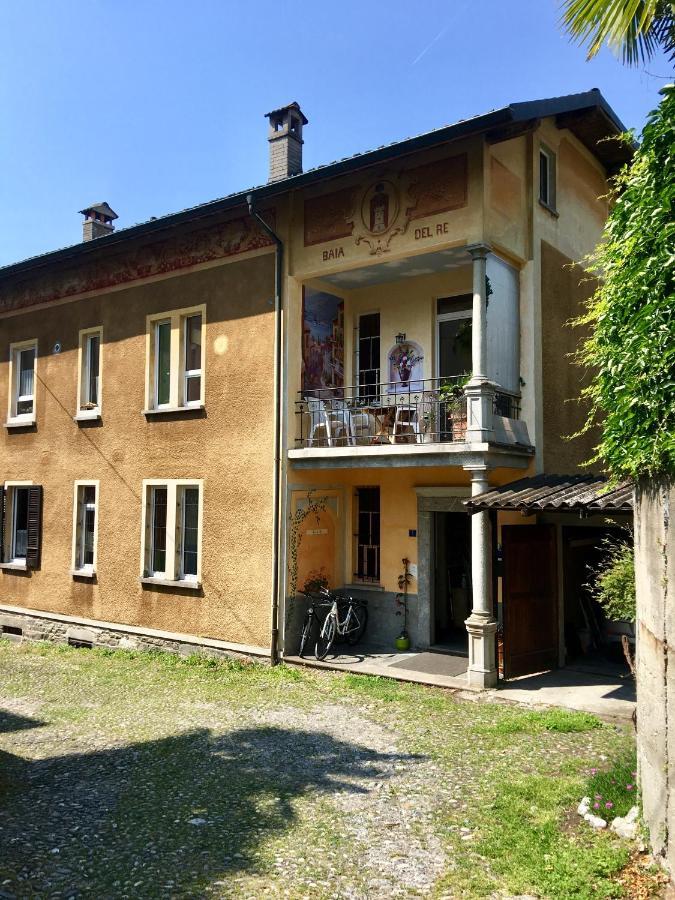 Baia Del Re Da Joli E Amedeo Lago Maggiore Minusio Ngoại thất bức ảnh